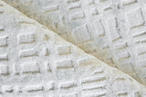 Exquisite Rugs Crescendo Hand-loomed Bamboo Silk Ivory 4' x 6' Area Rug