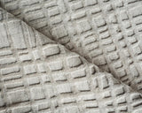 Exquisite Rugs Crescendo Hand Loomed Bamboo Silk in 5325 Silver 6' x 9' Area Rug