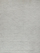 Exquisite Rugs Crescendo Handmade Handloomed Bamboo Silk 5328 Silver 2' x 3' Area Rug