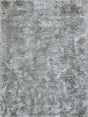 Exquisite Rugs Sumo Shag Hand-loomed Polyester/Microfiber 5345 Gray 2' x 3' Area Rug