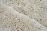 Exquisite Rugs Sumo Shag Hand-loomed Polyester/Microfiber 5382 Ivory 2' x 3' Area Rug