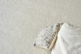 Exquisite Rugs Merino Hand-knotted Merino Wool 5391 Ivory 2' x 3' Area Rug