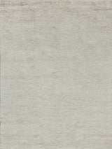Exquisite Rugs Merino Hand-knotted Merino Wool 5392 Silver 2' x 3' Area Rug