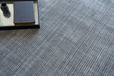 Exquisite Rugs Serena Hand Loomed Nylon/Bamboo Silk in 5401 Black 8' x 10' Area Rug