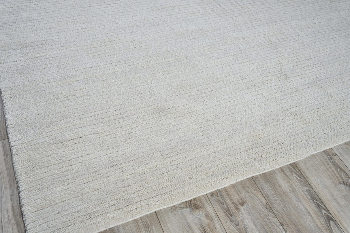 Exquisite Rugs Urth Hand-loomed New Zealand Wool 5396 Cream 2' x 3' Area Rug