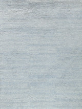 Exquisite Rugs Merino Wool Hand-knotted 5488 Blue 2' x 3' Area Rug