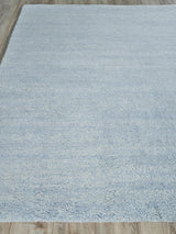 Exquisite Rugs Merino Wool Hand-knotted 5488 Blue 2' x 3' Area Rug