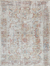 Exquisite Rugs The Met X Exquisite Rugs Antique Loom 5591 Cream/Rust 2' x 3' Area Rug