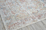 Exquisite Rugs The Met X Exquisite Rugs Antique Loom 5591 Cream/Rust 2' x 3' Area Rug