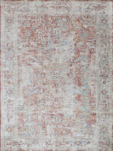 Exquisite Rugs The Met X Exquisite Rugs Antique Loom 5593 Rust/Beige 2' x 3' Area Rug