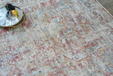 Exquisite Rugs Antique Loom 5593 Rust/Beige Polyester powerloom 3' x 2' Area Rug