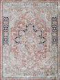 Exquisite Rugs The Met X Exquisite Rugs Antique Loom 5596 Rust/Black 2' x 3' Area Rug