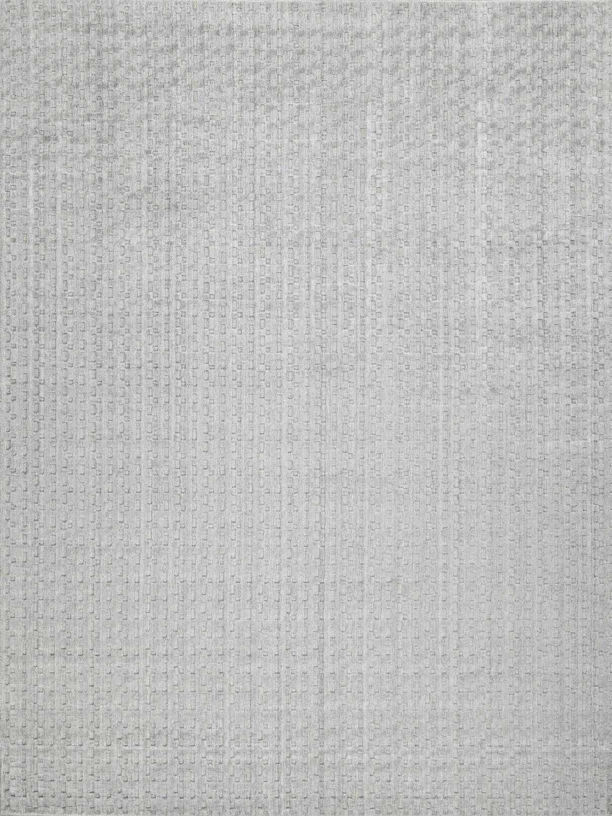 Exquisite Rugs Monroe Silk Handloomed Bamboo Silk and New Zealand Wool 5625 Light Silver 2' x 3' Area Rug