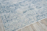 Exquisite Rugs The Met X Exquisite Rugs Vintage Looms 5674 Light Blue/Blue 2' x 3' Area Rug