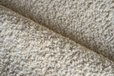 Exquisite Rugs Ferretti Handloomed New Zealand Wool 5752 Silver/Ivory 2' x 3' Area Rug