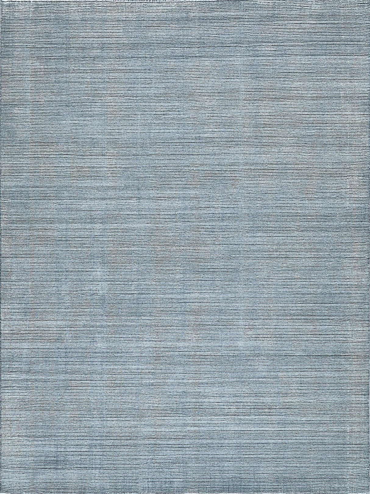 Exquisite Rugs Serena Hand Loomed Nylon/Bamboo Silk in 5874 Dark Gray 8' x 10' Area Rug