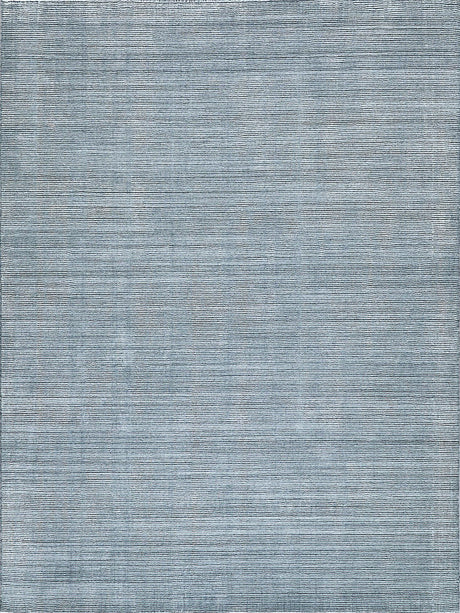 Exquisite Rugs Serena Hand Loomed Nylon/Bamboo Silk in 5874 Dark Gray 8' x 10' Area Rug