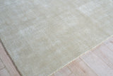 Exquisite Rugs Serena Hand Loomed Nylon/Bamboo Silk in 5772 Beige 8' x 10' Area Rug