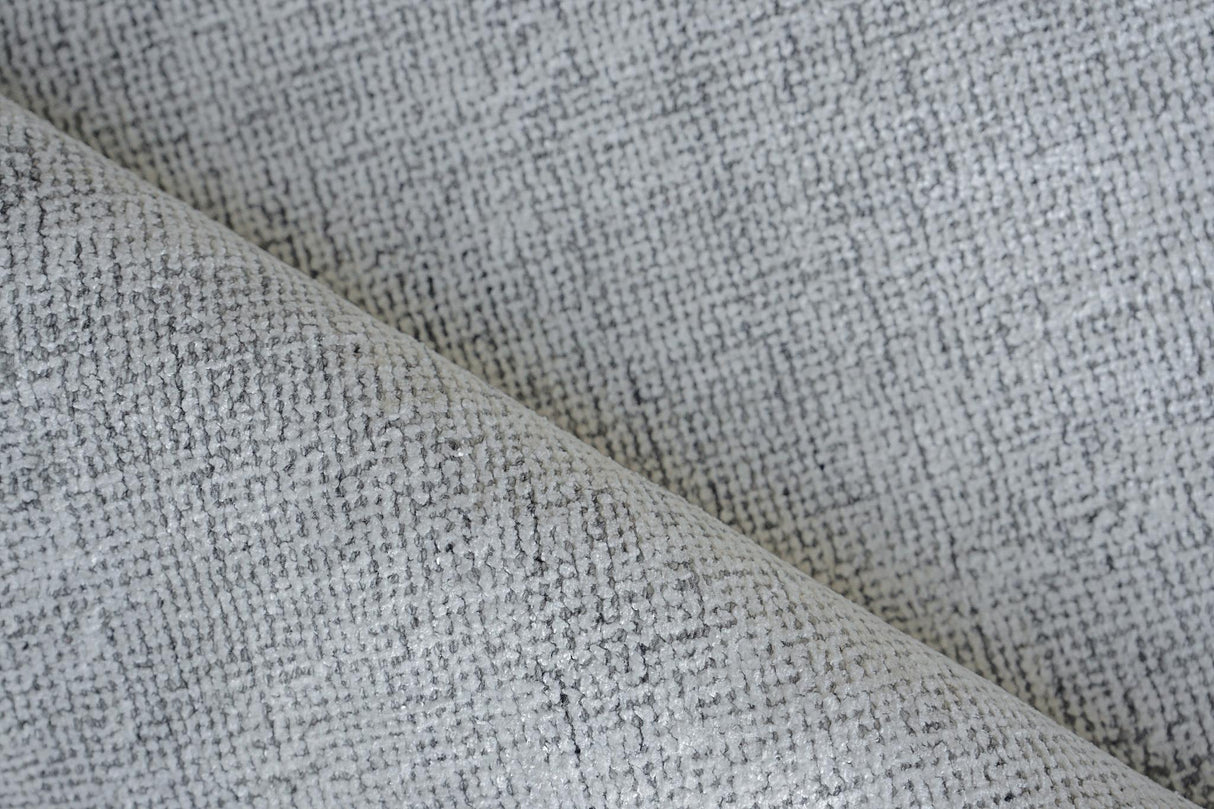 Exquisite Rugs Poliforma Handloomed Polyester 5926 Charcoal 3' x 2' Area Rug