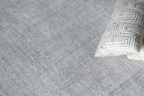 Exquisite Rugs Poliforma Handloomed Polyester 5926 Charcoal 3' x 2' Area Rug