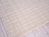 Exquisite Rugs Alpine Handmade Handloomed New Zealand Wool 5970 Light Beige/Ivory 4' x 6' Area Rug