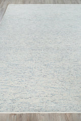 Exquisite Rugs Key West Hand-tufted New Zealand Wool 6026 Ivory/Blue 2' x 3' Area Rug