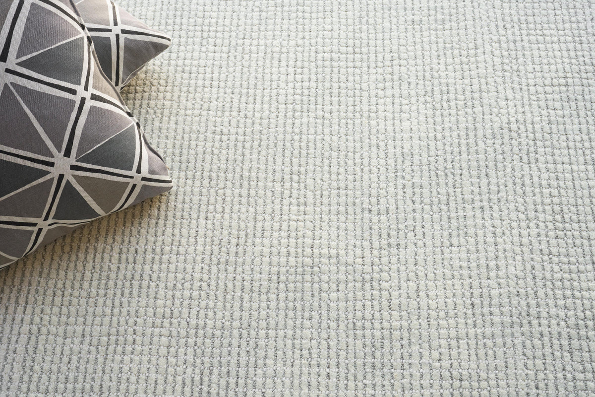 Exquisite Rugs Key West Hand-tufted New Zealand Wool 6027 Light Silver 2' x 3' Area Rug