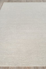 Exquisite Rugs Key West Hand-tufted New Zealand Wool 6027 Light Silver 2' x 3' Area Rug