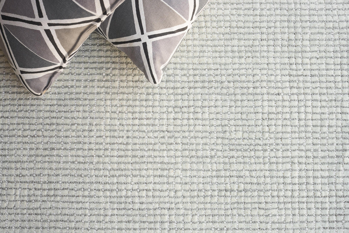 Exquisite Rugs Key West Hand-tufted New Zealand Wool 6027 Light Silver 2' x 3' Area Rug