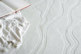 Exquisite Rugs Tempo Handloomed New Zealand Wool 6177 Ivory 6' x 14' Area Rug