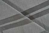 Exquisite Rugs Tempo Hand Loomed New Zealand Wool in 6209 Charcoal Gray 8' x 10' Area Rug