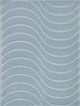 Exquisite Rugs Tempo Handloomed New Zealand Wool 6234 Light Blue 9' x 9' Area Rug