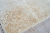 Exquisite Rugs Mink Hand-stitched Polyacrylic 6254 Beige 2' x 3' Area Rug