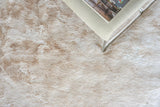 Exquisite Rugs Mink Hand-stitched Polyacrylic 6254 Beige 2' x 3' Area Rug