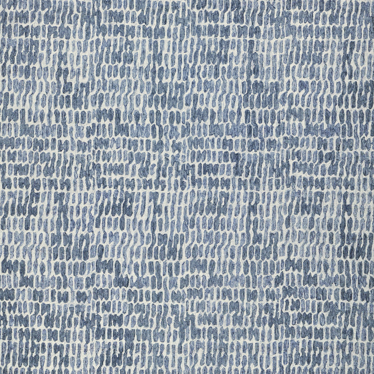 Exquisite Rugs Ink Blot Hand-Tufted New Zealand Wool 6311 Navy 20' X 1 ...