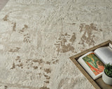 Exquisite Rugs Luxury Laureno Hand Knotted Bamboo Silk in 6319 Ivory/Beige 9' x 12' Area Rug