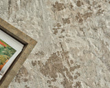 Exquisite Rugs Luxury Laureno Hand Knotted Bamboo Silk in 6319 Ivory/Beige 9' x 12' Area Rug