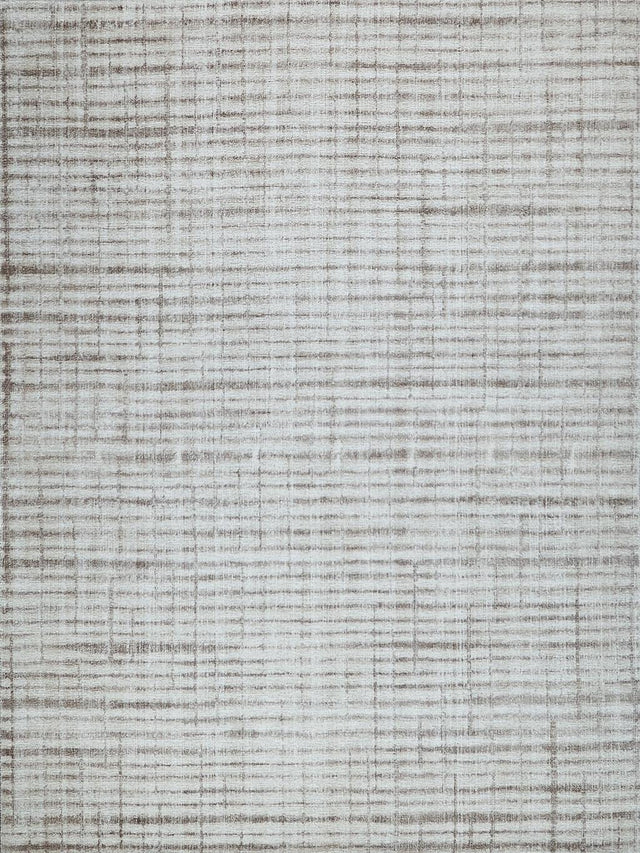 Exquisite Rugs Allure Hand-loomed Wool/Bamboo Silk 6338 Beige/Brown 4' x 6' Area Rug