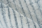 Exquisite Rugs Allure Hand-loomed Wool/Bamboo Silk 6340 Ivory/Blue 2' x 3' Area Rug