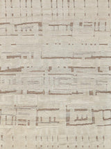 Exquisite Rugs Calexico Hand Woven New Zealand Wool 6430 Ivory/Beige 6' x 9' Area Rug