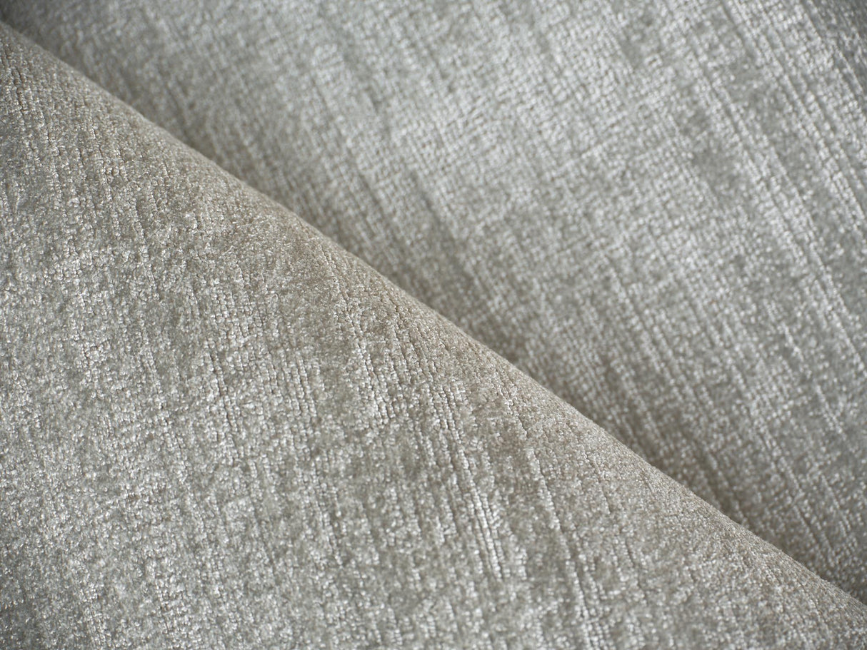 Exquisite Rugs Martelli Modern Handmade Silky Nylon in 6432 Light Silver 9' x 12' Area Rug