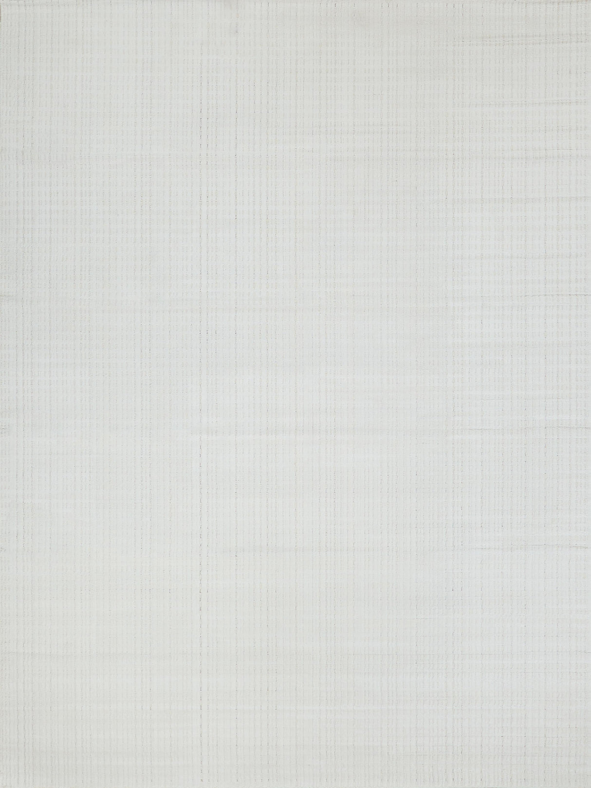Exquisite Rugs Cabrini Modern Handmade Silky Nylon in 6480 White 6' x 9' Area Rug
