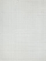 Exquisite Rugs Cabrini Modern Handmade Silky Nylon in 6480 White 6' x 9' Area Rug