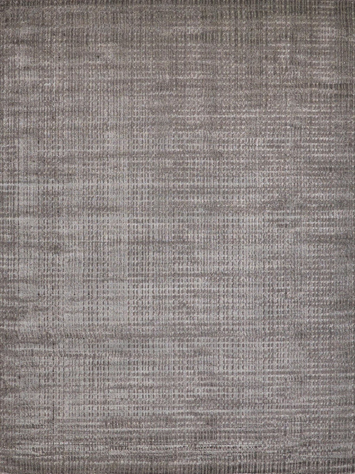 Exquisite Rugs Cabrini Modern Handmade Silky Nylon in 6487 Brown 4' x 6' Area Rug