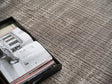 Exquisite Rugs Cabrini Modern Handmade Silky Nylon in 6487 Brown 8' x 10' Area Rug
