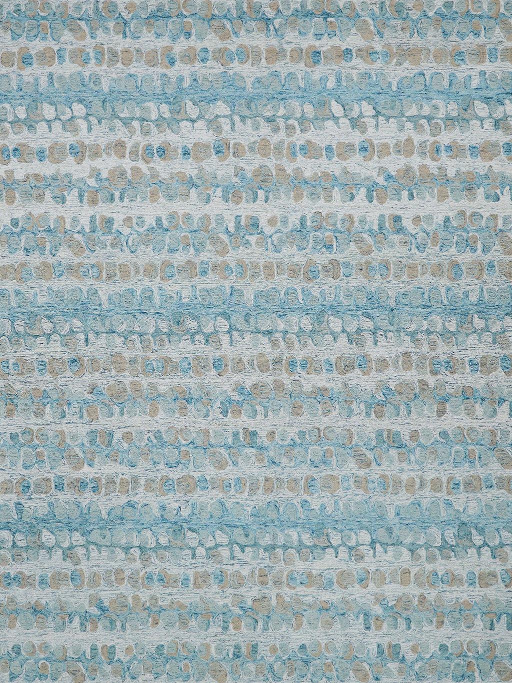 Exquisite Rugs Colorplay Hand Tufted New Zealand Wool Navy 2' x 3' Area Rug