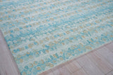 Exquisite Rugs Colorplay Hand Tufted New Zealand Wool Navy 2' x 3' Area Rug