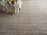 Exquisite Rugs Martelli Modern Handmade Silky Nylon in 6518 Taupe 2' x 3' Area Rug