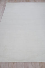 Exquisite Rugs Velutto Modern Handloomed Nylon 6537 White 2' x 3' Area Rug