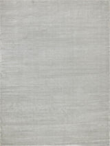 Exquisite Rugs Velutto Modern Handmade Silky Nylon in 6538 Light Silver 15' x 15' Area Rug